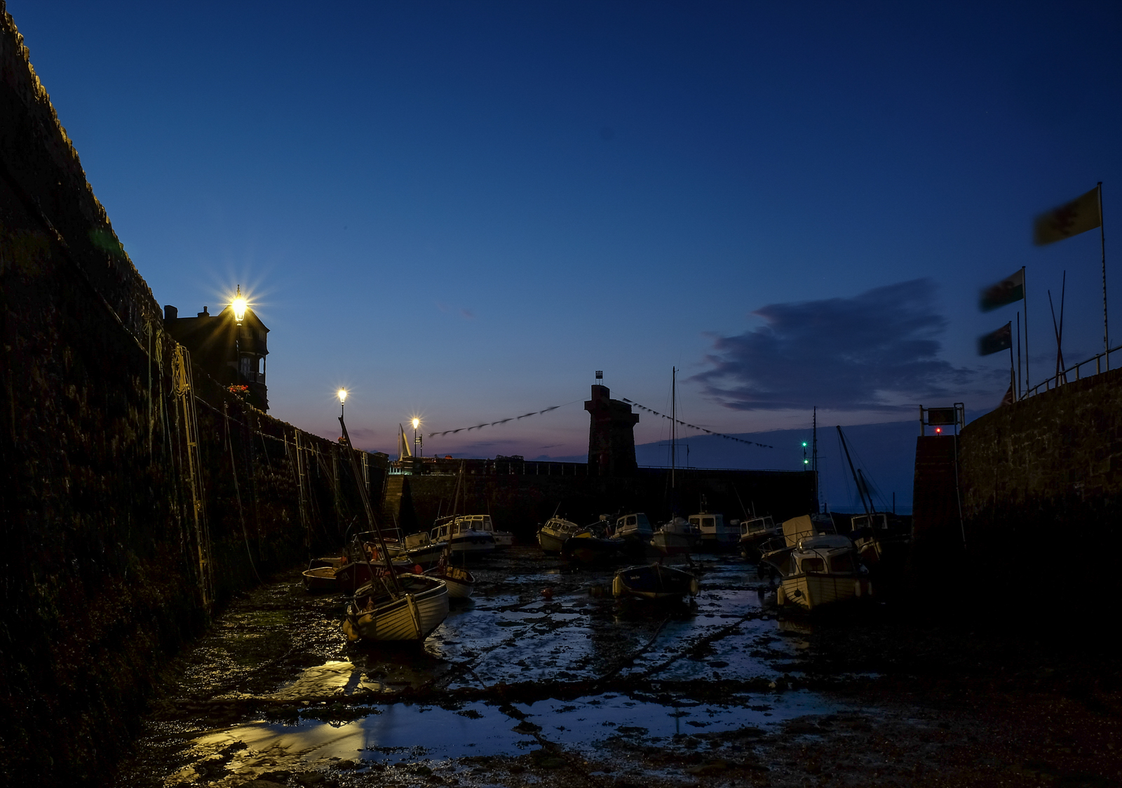 Lynmouth Harbour Lights.jpg